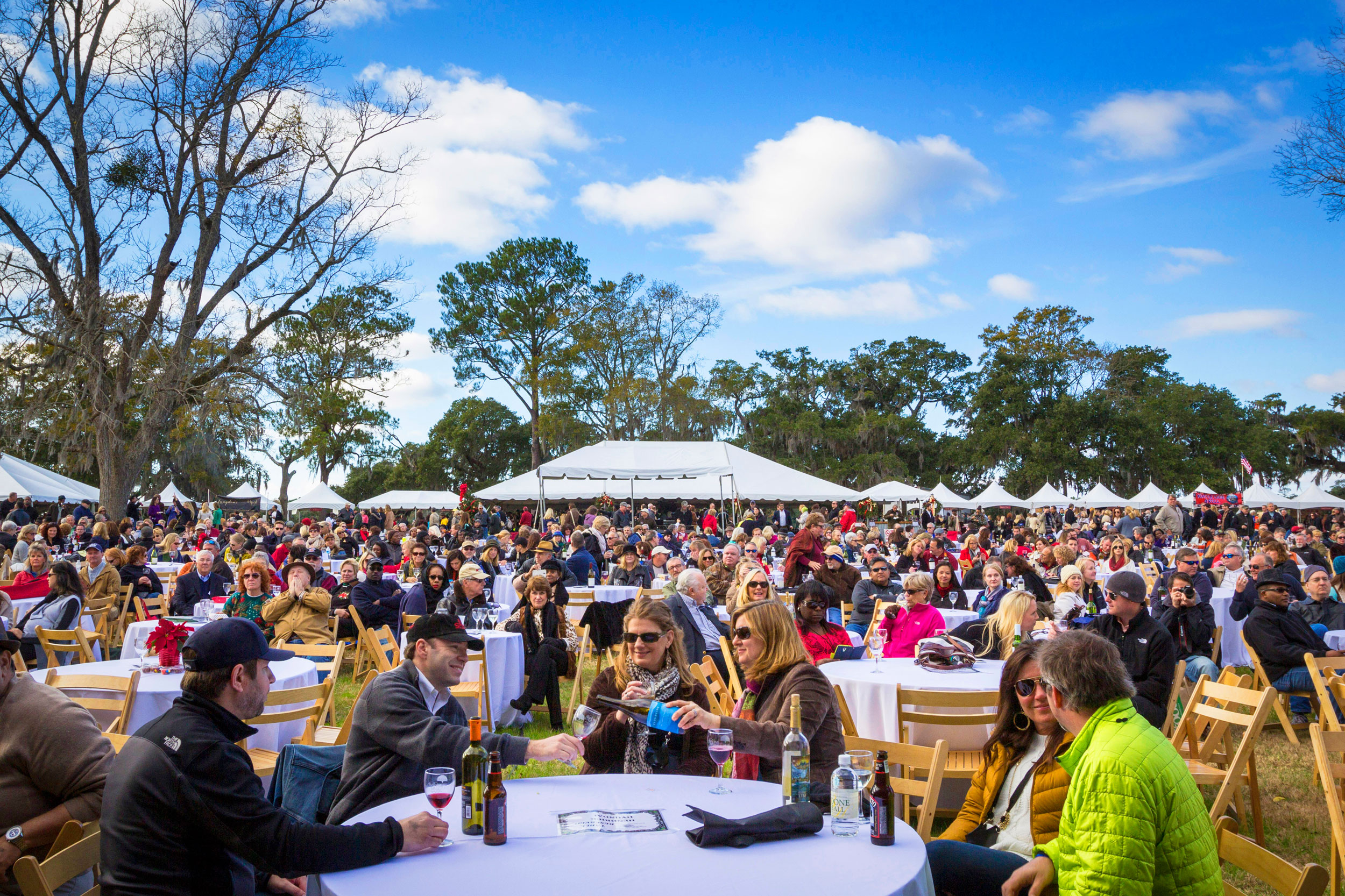 Wine Under the Oaks Boone Hall Plantation & Gardens